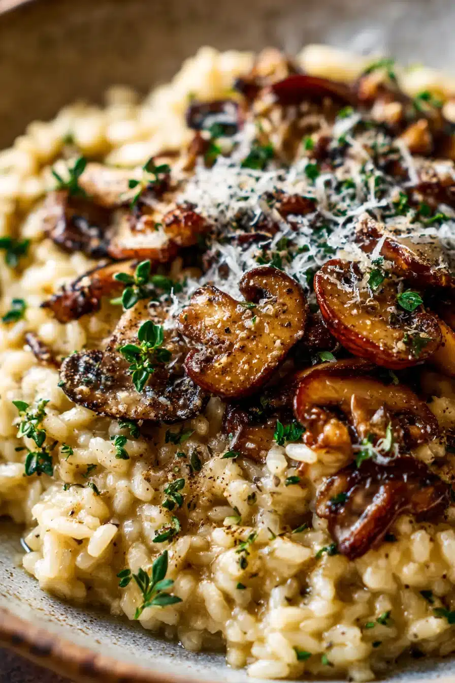 Wild Mushroom Risotto
